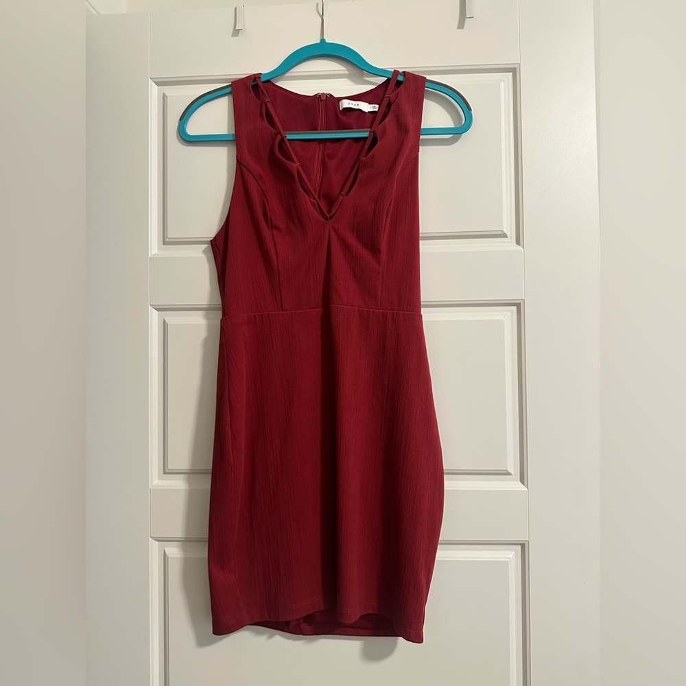 Red Midi Dress